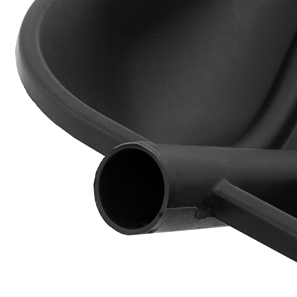 Лопата для уборки снега пластиковая PROFI, 410 х 405 мм, без черенка, Сибртех (614875)