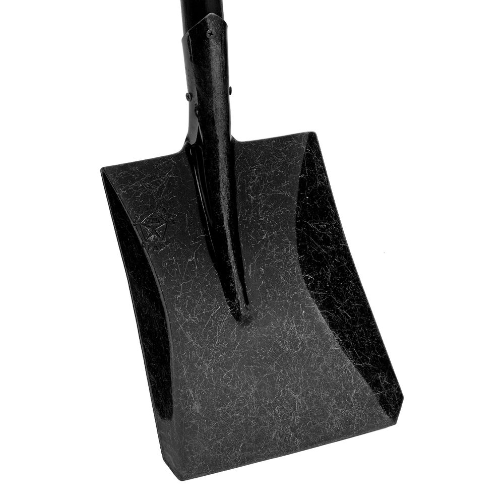 Лопата совковая углубленная, 230х285х1310 мм, деревянный черенок, с рукояткой, LUXE Palisad (61305)