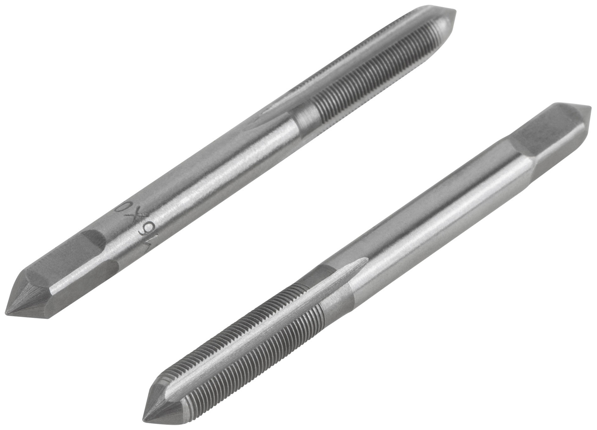 Метчики метрические, легированная сталь, набор 2 шт. М6х0,5 мм (70838)