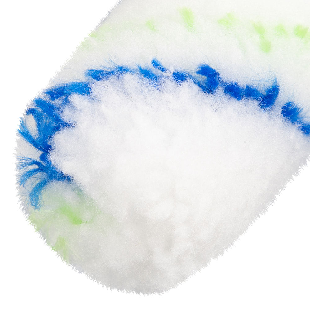 Мини-валик сменный Водные краски, 60 мм, ворс 12 мм, D 16 мм, D ручки 6 мм, полиэстер Сибртех (80581)