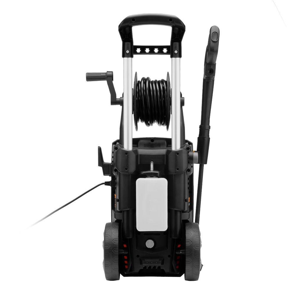 Моечная машина высокого давления R-180D, 2200 Вт, 180 бар, 380 л/ч, с барабаном Denzel (58239)