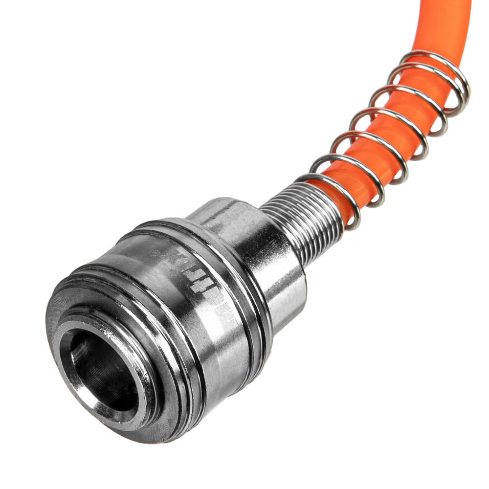 Набор пневмоинструмента, 5 предметов, быстросъемное соединение, краскораспылитель с нижним бачком Matrix (57302)