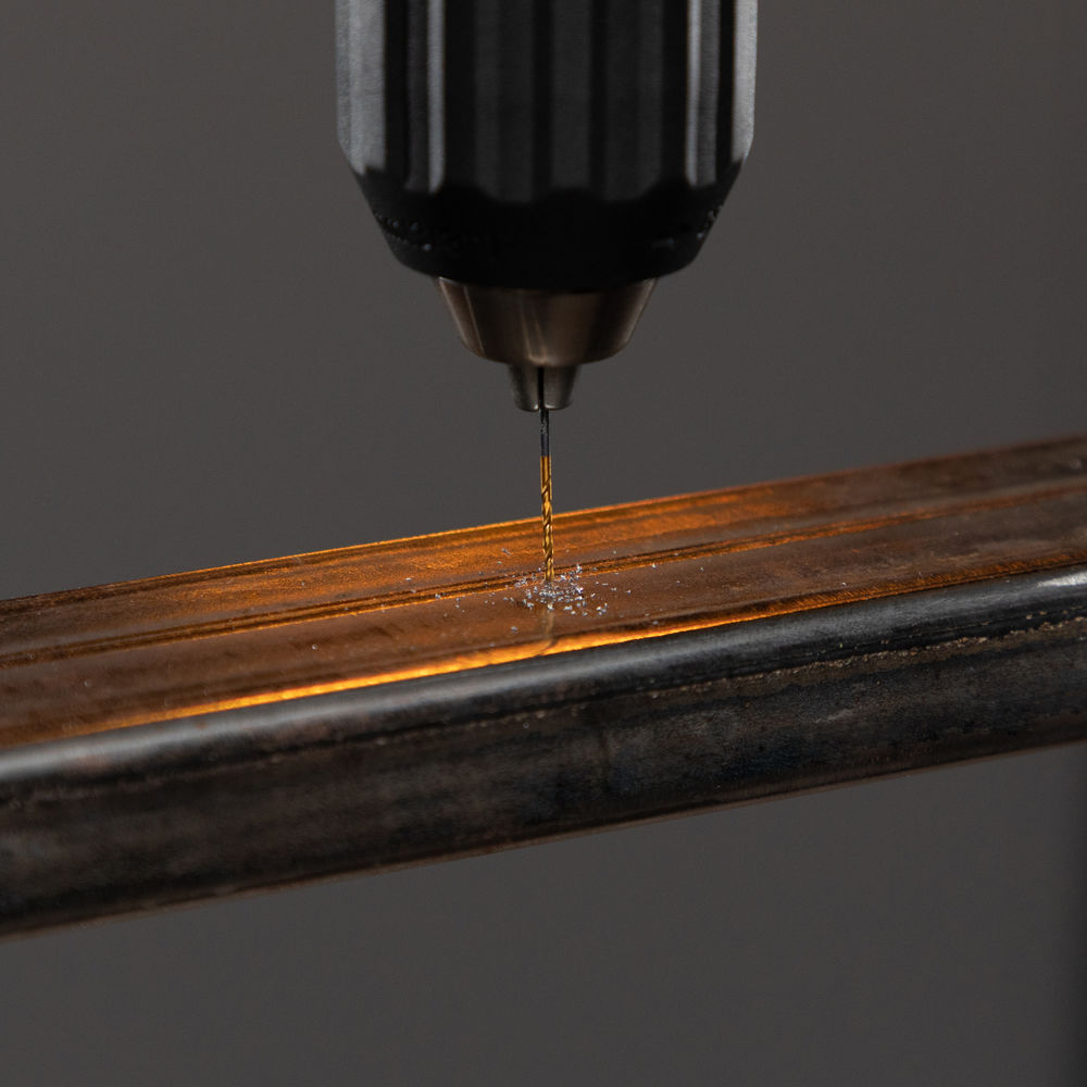 Набор сверл по металлу, 1-10 мм, HSS-Tin, Golden Tip, 19 шт Denzel (72321)