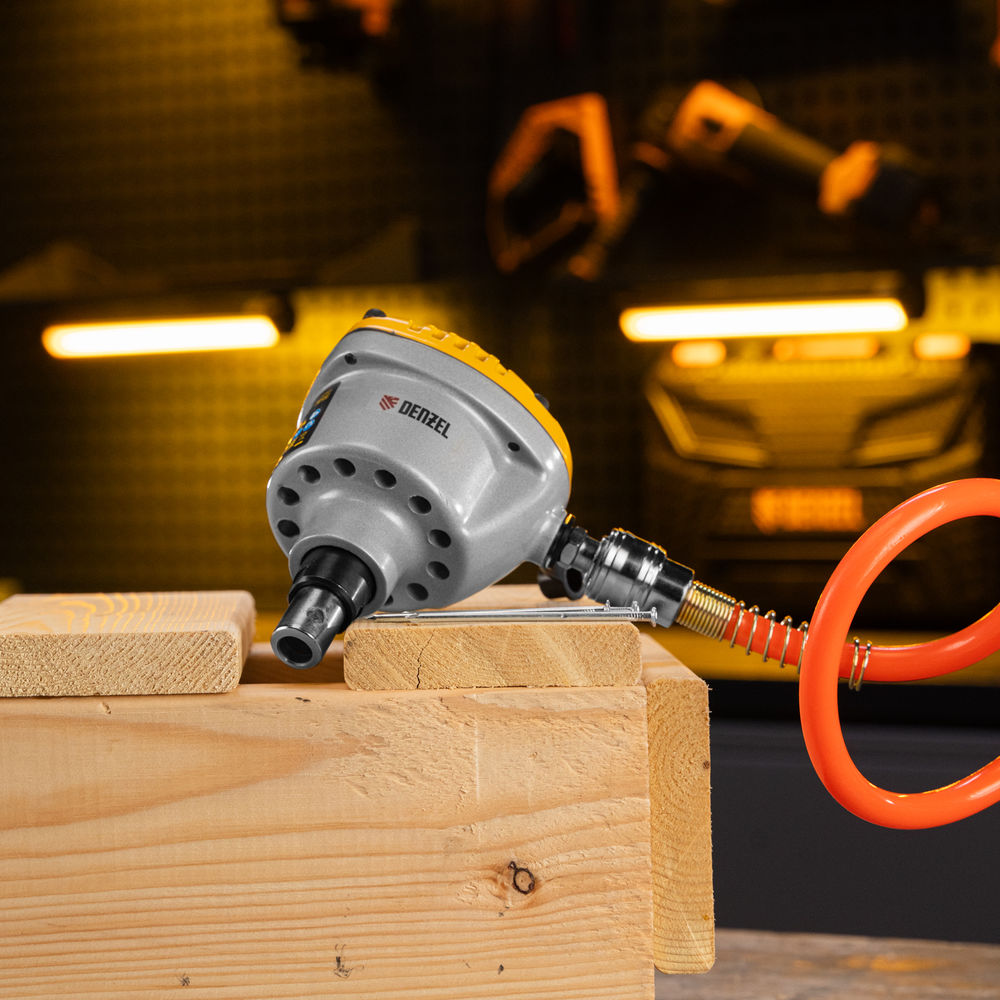 Пневматический молоток HP120 для одиночных гвоздей до 120 мм// Denzel (57403)