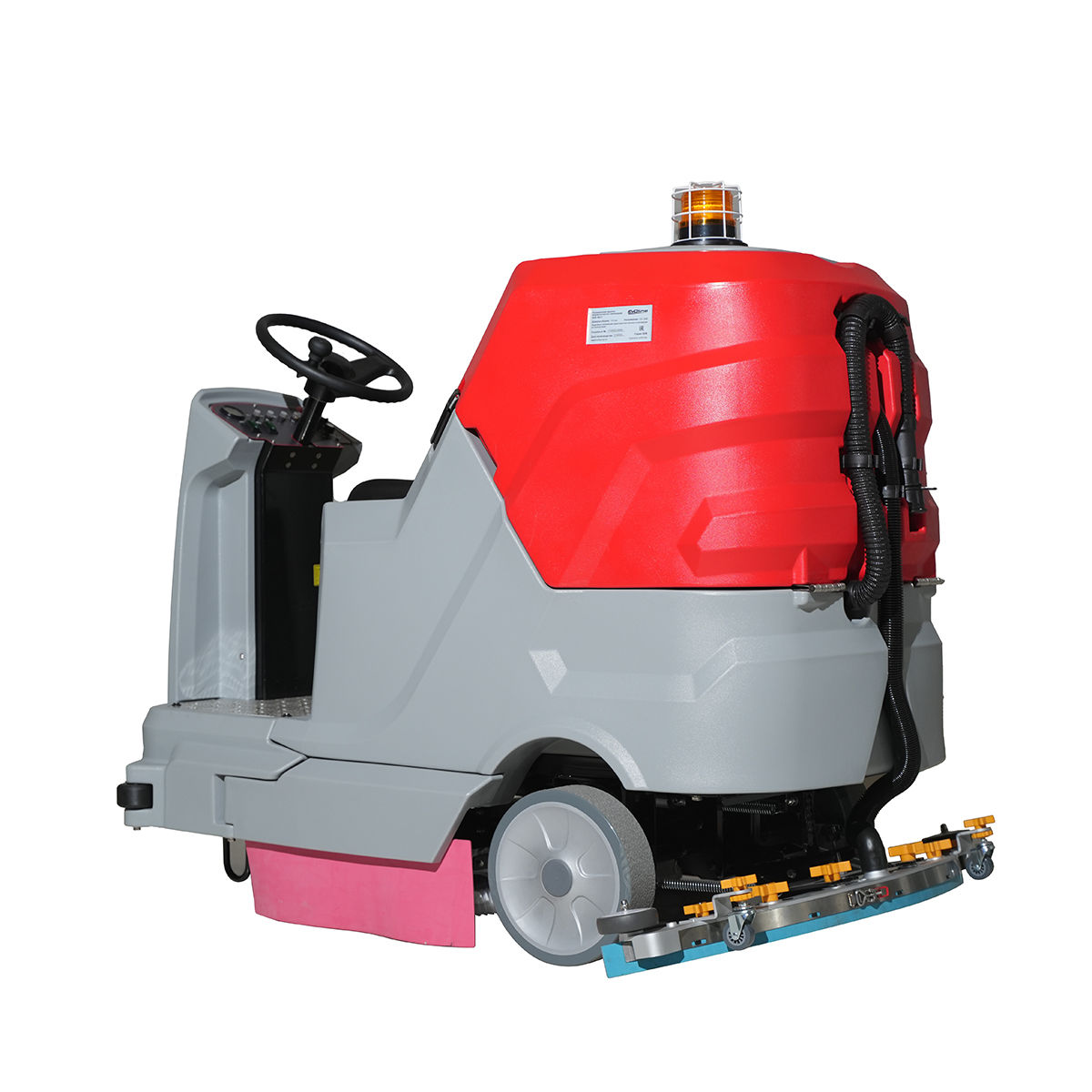 Поломоечная машина аккумуляторная с сиденьем EVOline SDB 860 T (без АКБ и ЗУ)