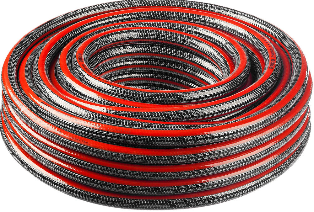 Поливочный шланг PREMIUM 1, 25 м, 40 атм, пятислойный армированный, защита от УФ RACO 40300-1-25_z01