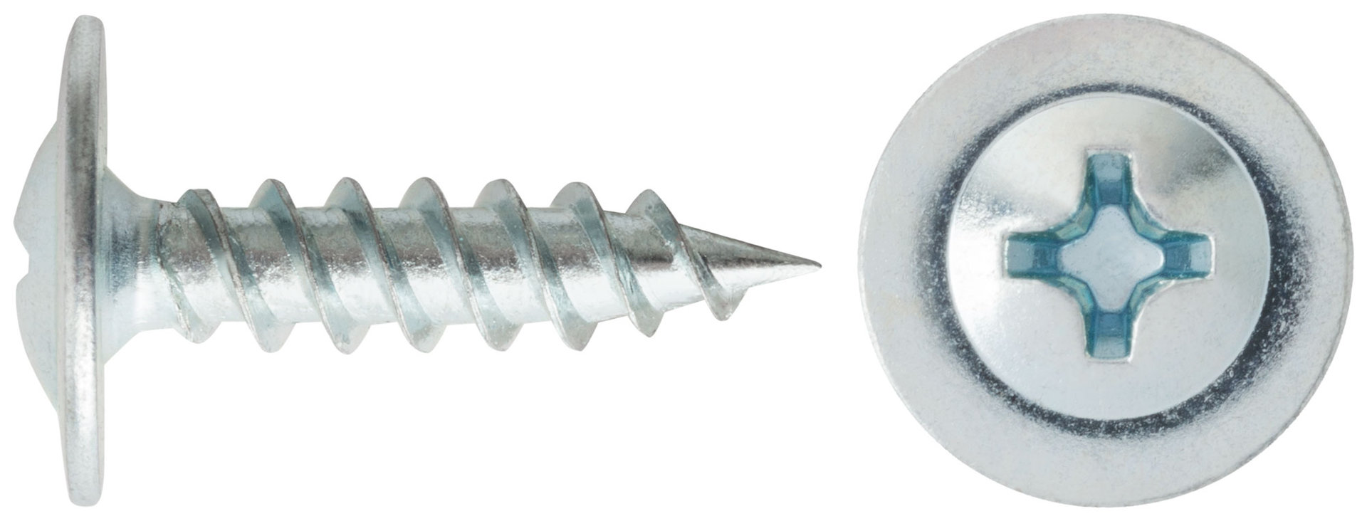 Саморезы для листовых пластин, остроконечные 4,2 х 16 (фасовка 21 шт) (22716-2)