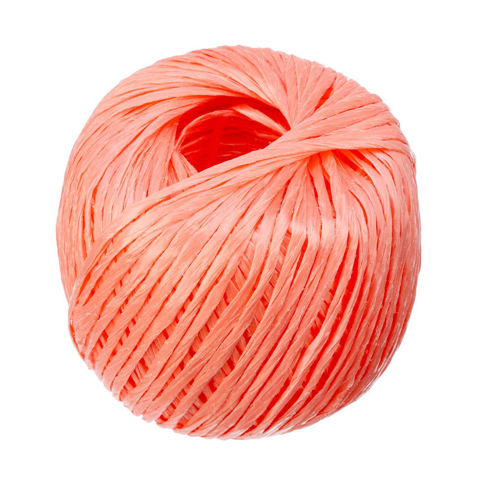 Шпагат полипропиленовый красный, 1.7 мм, L 110 м, Сибртех (93979)