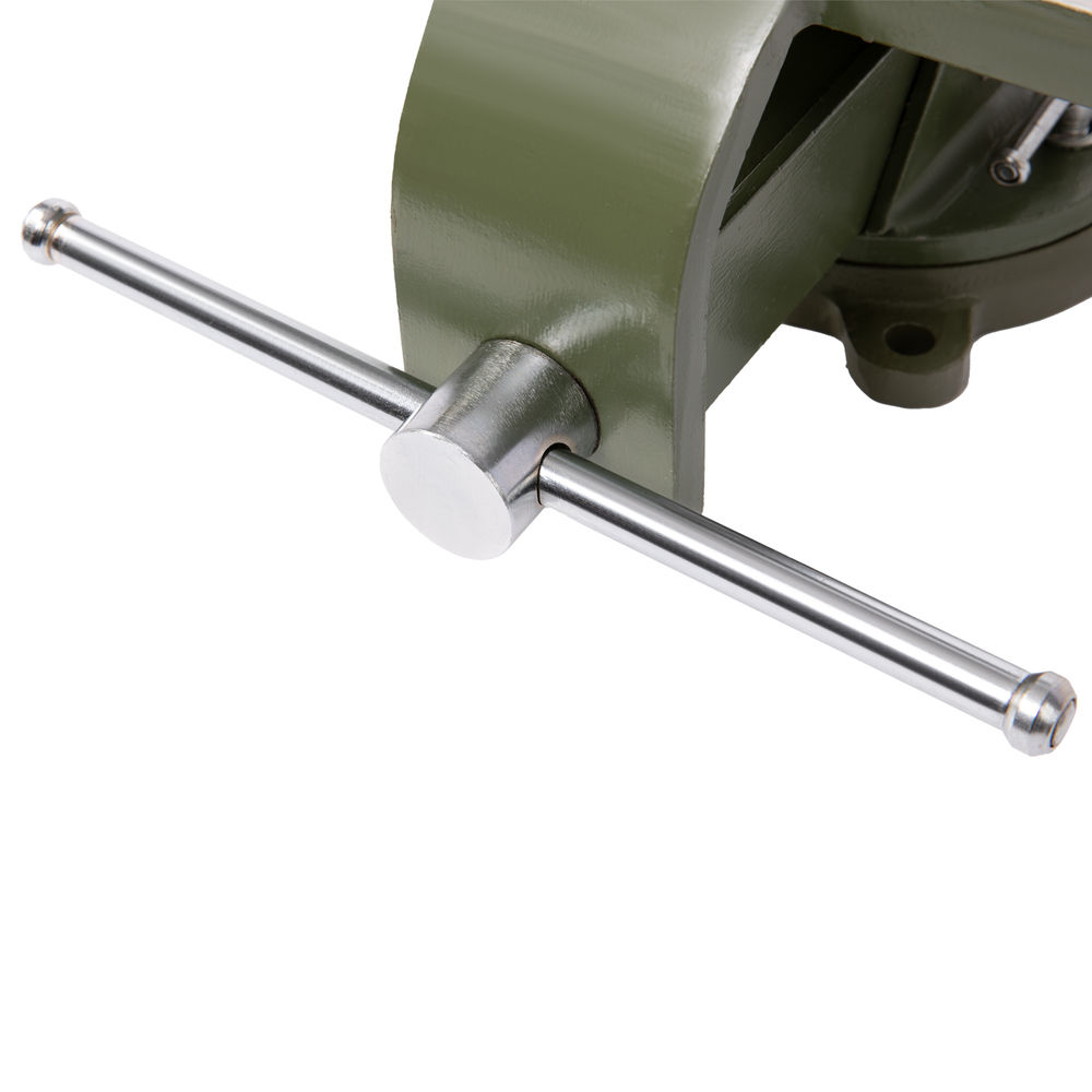 Тиски слесарные, 200 мм, стальные, поворотные Сибртех (18621)