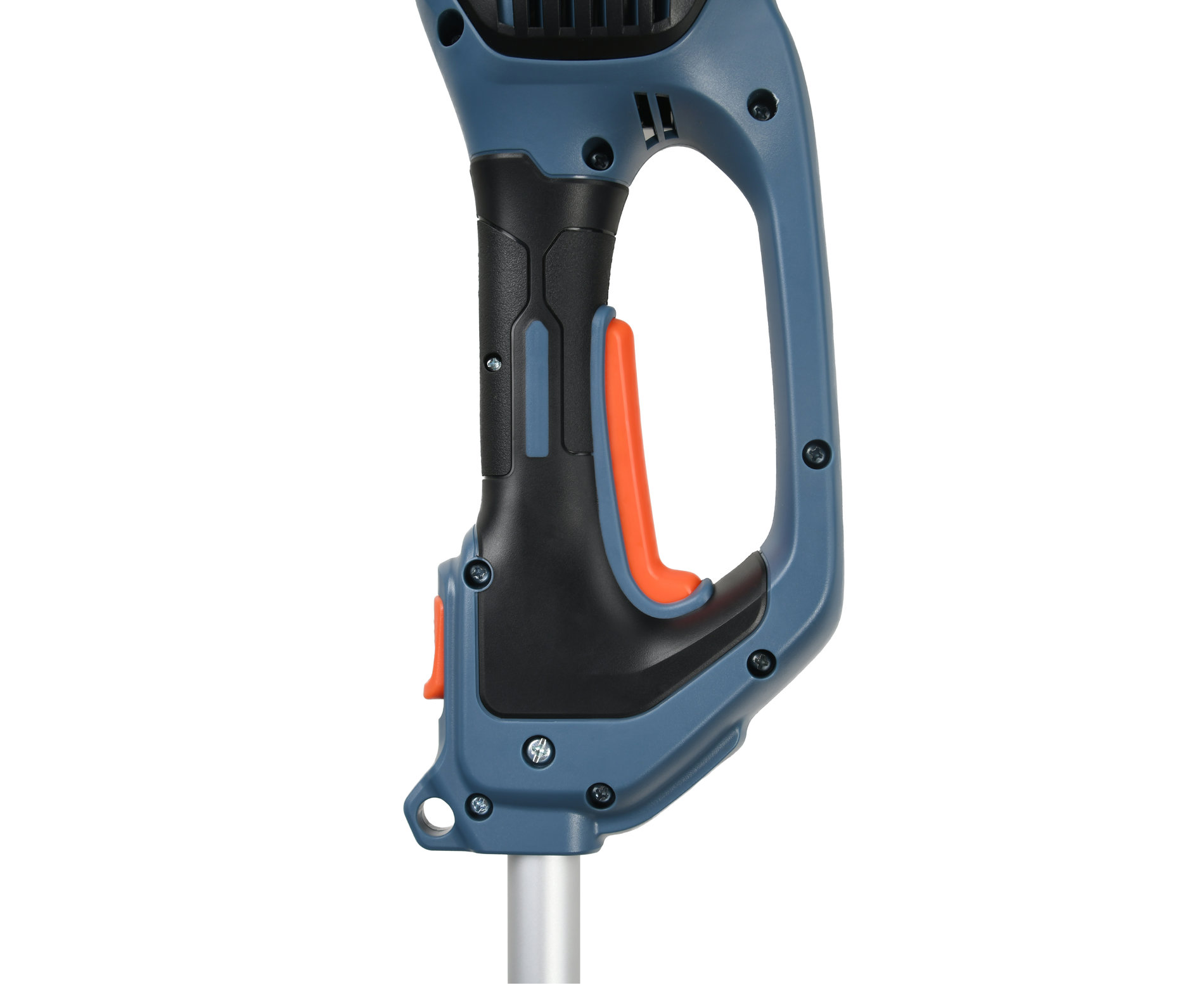 Триммер сетевой, 1200 Вт, 34 см (леска), 23 см (нож), D-рукоятка