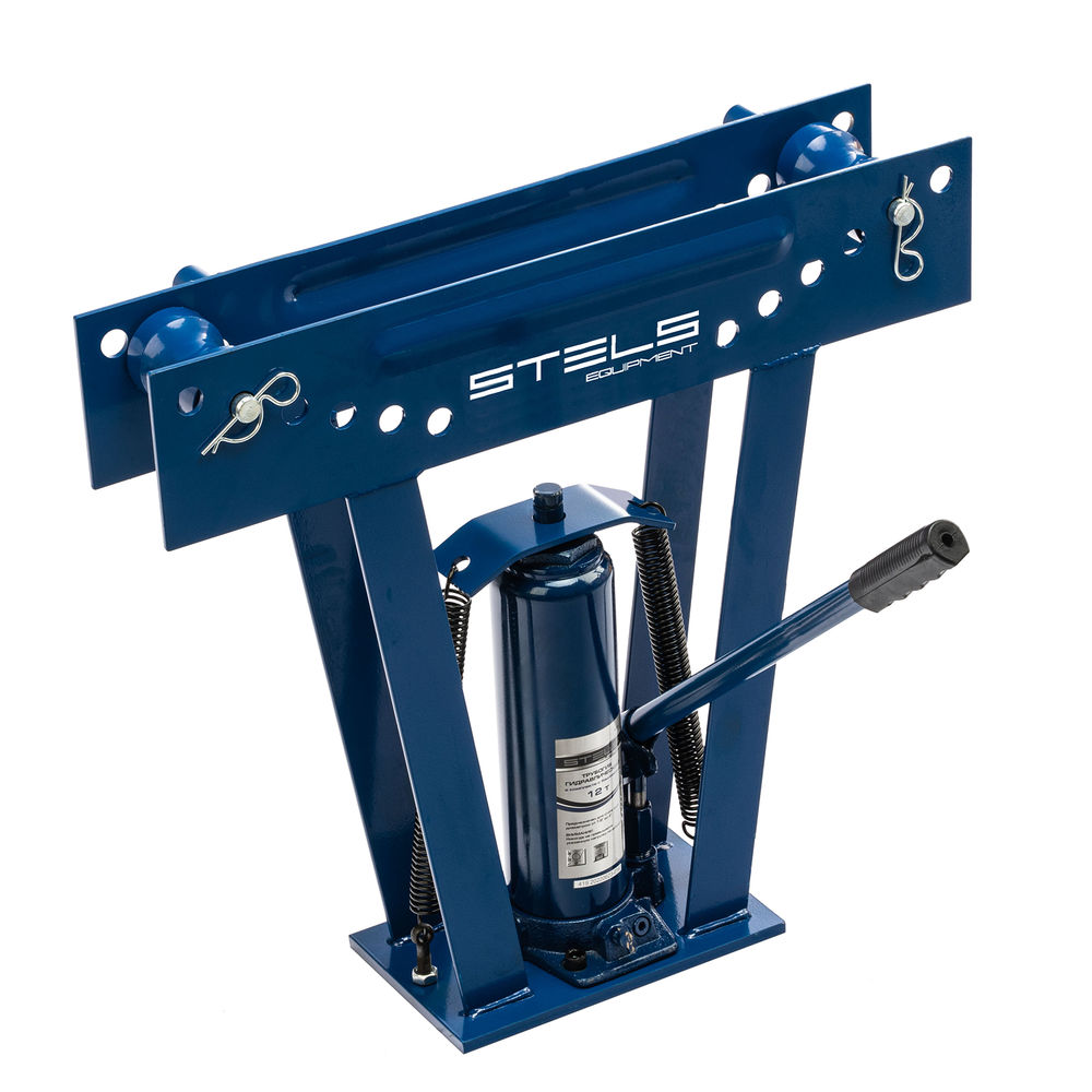 Трубогиб гидравлический, 1/2-2, 12 т, в комплекте с башмаками Stels (18116)