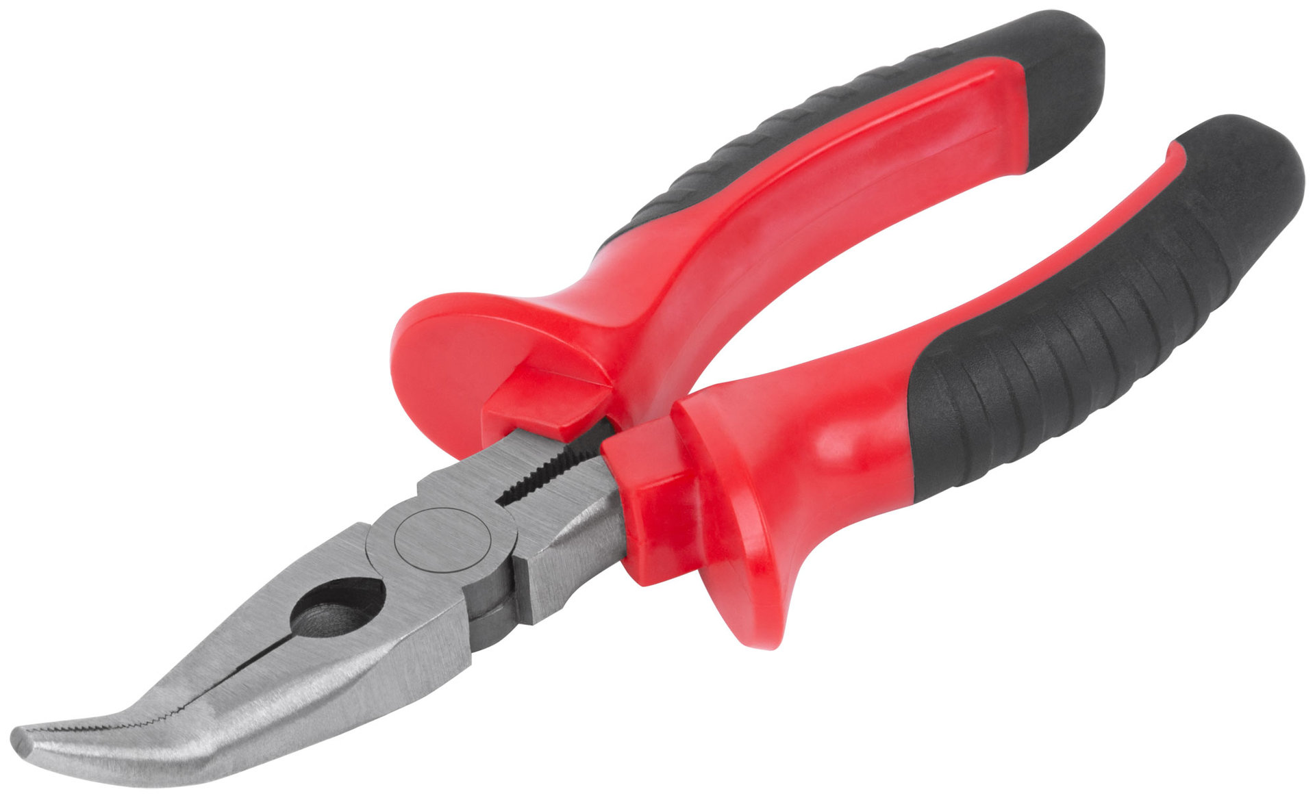 Утконосы Оптима, двухцветные обрезиненные ручки, полированная сталь 165 мм