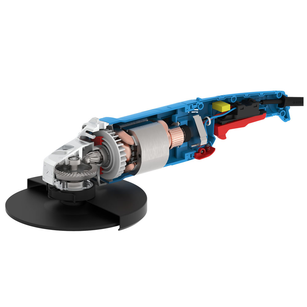 УШМ 2700 Вт d230 мм АВТ защита фланец МИГ ЗУБР Профессионал УШМ-П230-2700 ПВСТ