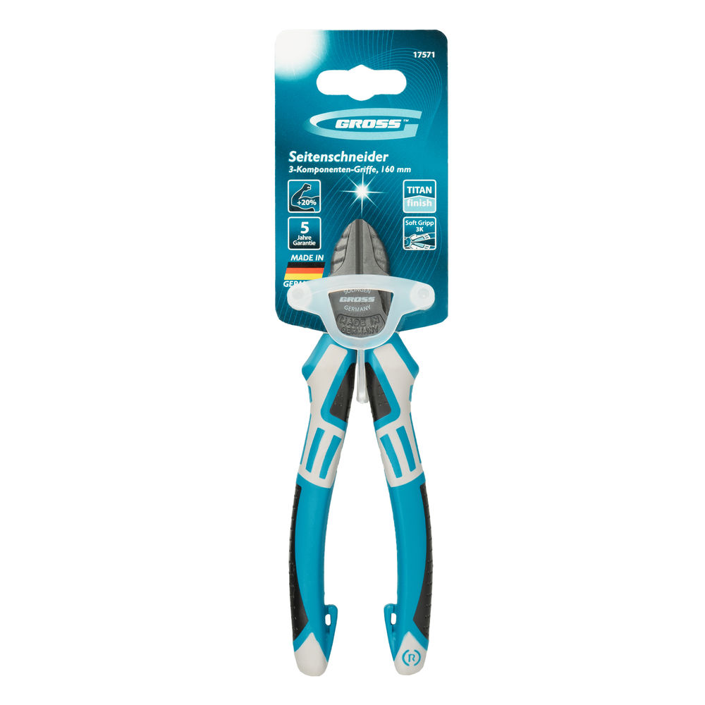 Бокорезы 160 мм, трехкомпонентные рукоятки Gross (17571)