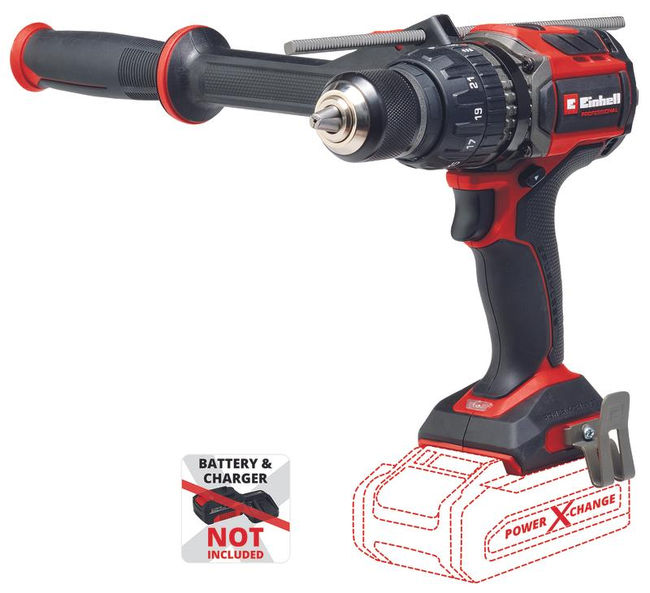 Дрель акк.ударная Einhell PXC TP-CD 18/120 Li-i BL,18В,120Нм,0-500/2100/мин,патр13мм,без АКК и ЗУ (4514310)