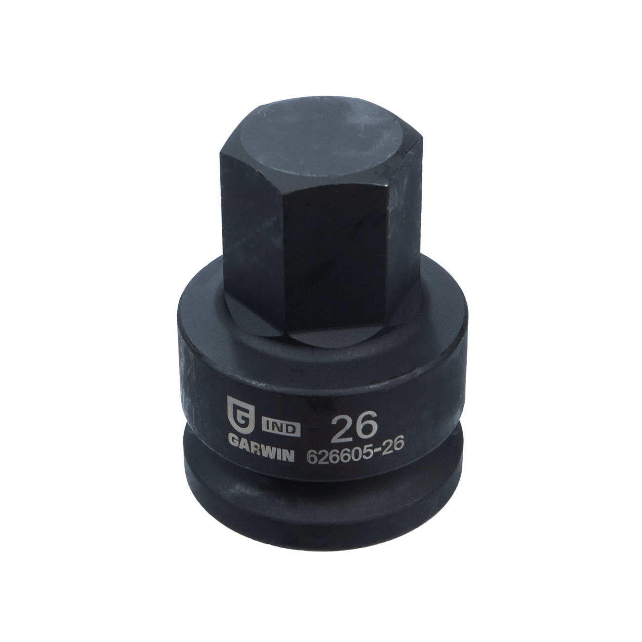 Головка торцевая ударная HEX 26 мм, 3/4 L=60 мм GARWIN INDUSTRIAL 626605-26