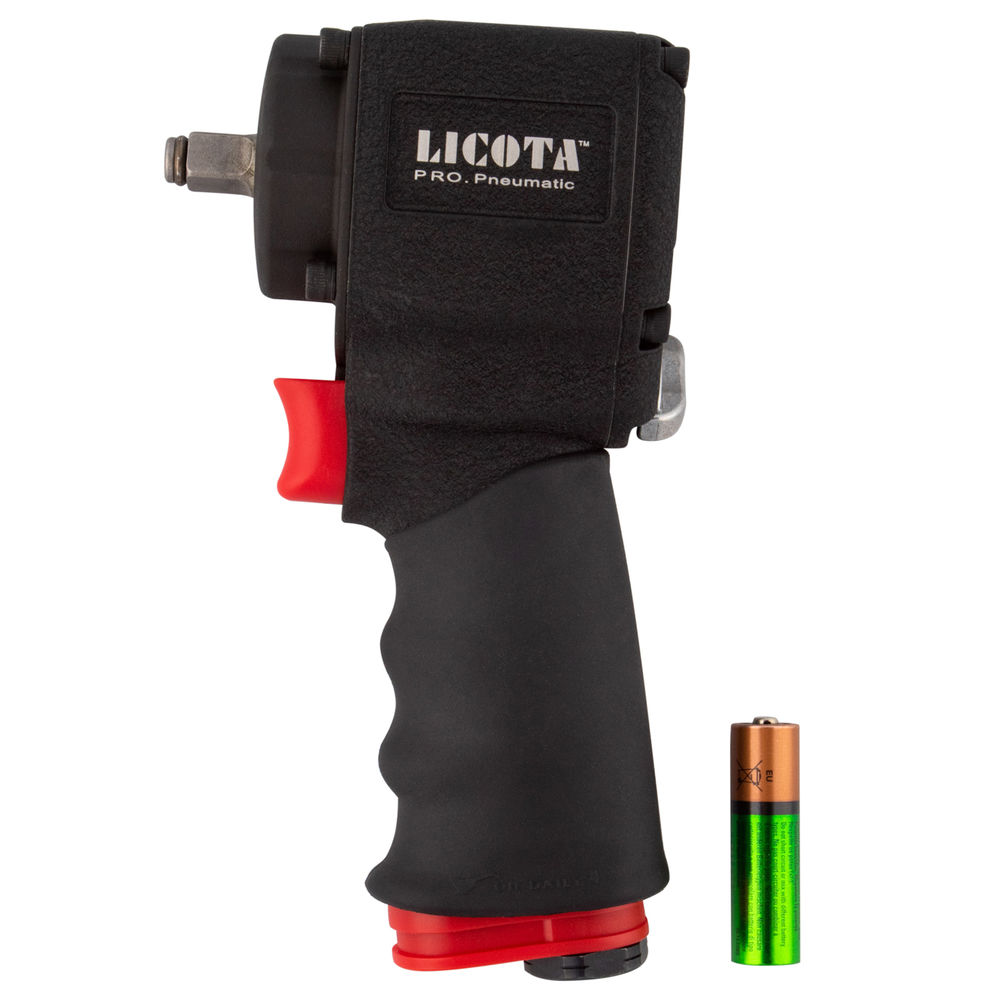 Гайковерт пневматический ударный 3/8 610 Нм (53,4 кГм), ультра-компактный, Licota, PAW-04055C3