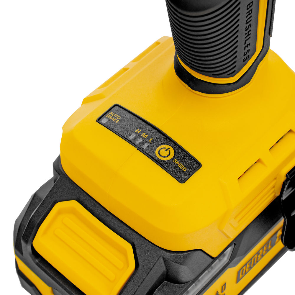 Гайковерт ударный аккумуляторный бесщет. CIWH-BL-20-350, Li-Ion, 20 В// Denzel (26520)