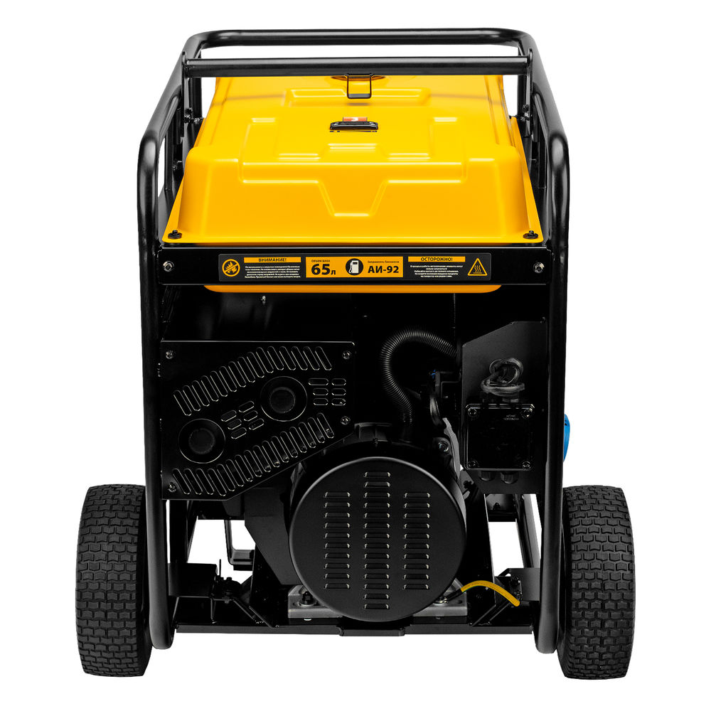 Генератор бензиновый PS-180EAD-3, 18 кВт,230/400 В, 65л, разъем ATS,перекл.режима,эл.старт Denzel (946994)