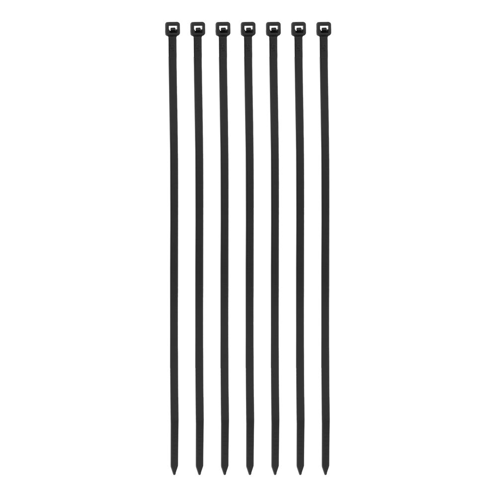 Хомуты, 200 x 3.6 мм, пластиковые, черные, 100 шт Сибртех (45555)