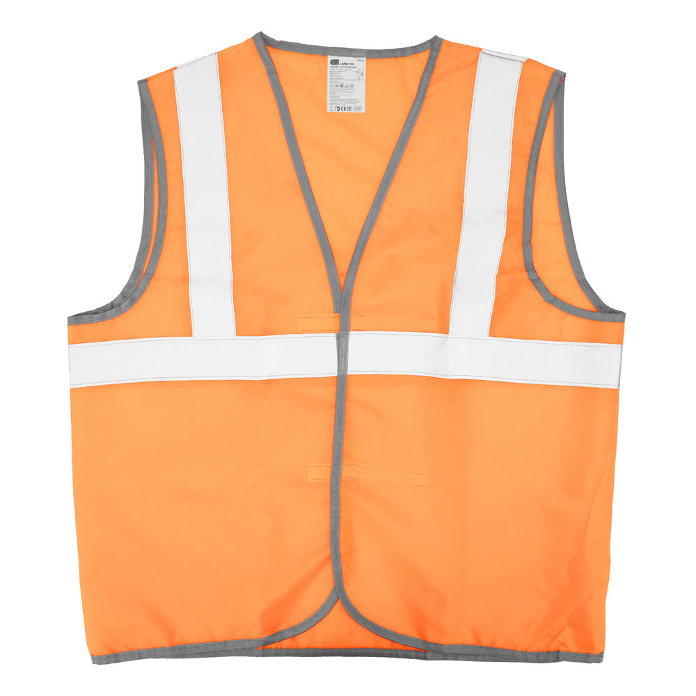 Жилет сигнальный, оранжевый, размер XXL Сибртех (89514)