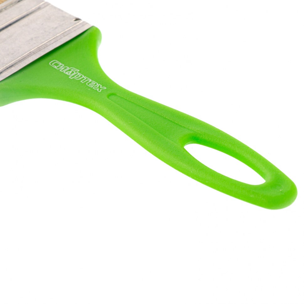 Кисть флейцевая Евро, 50 x 8, натуральная щетина, пластиковая ручка Сибртех (83302)