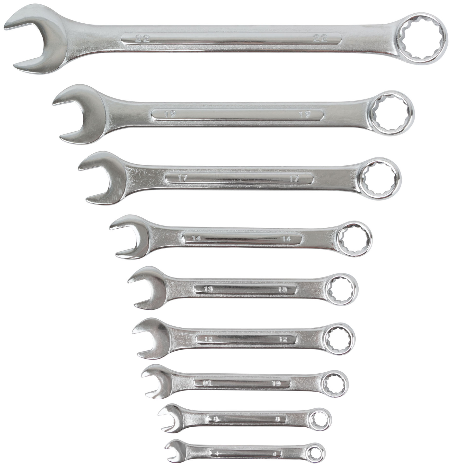 Ключи комбинированные в пластиковом держателе Модерн, набор 9 шт. ( 6-22 мм ) (63443)