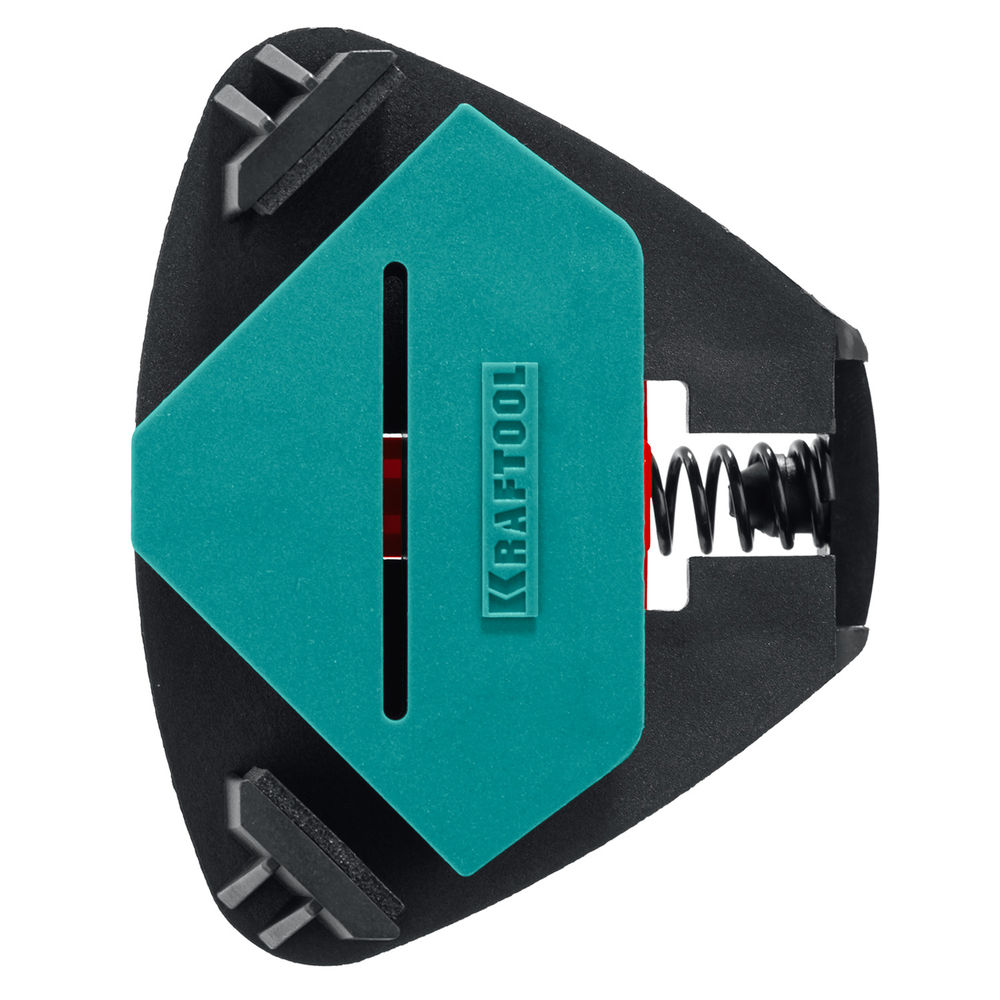 Пружинный угловой зажим CCS, два диапазона зажима 10–22/22–40 мм, 2 шт KRAFTOOL 32205