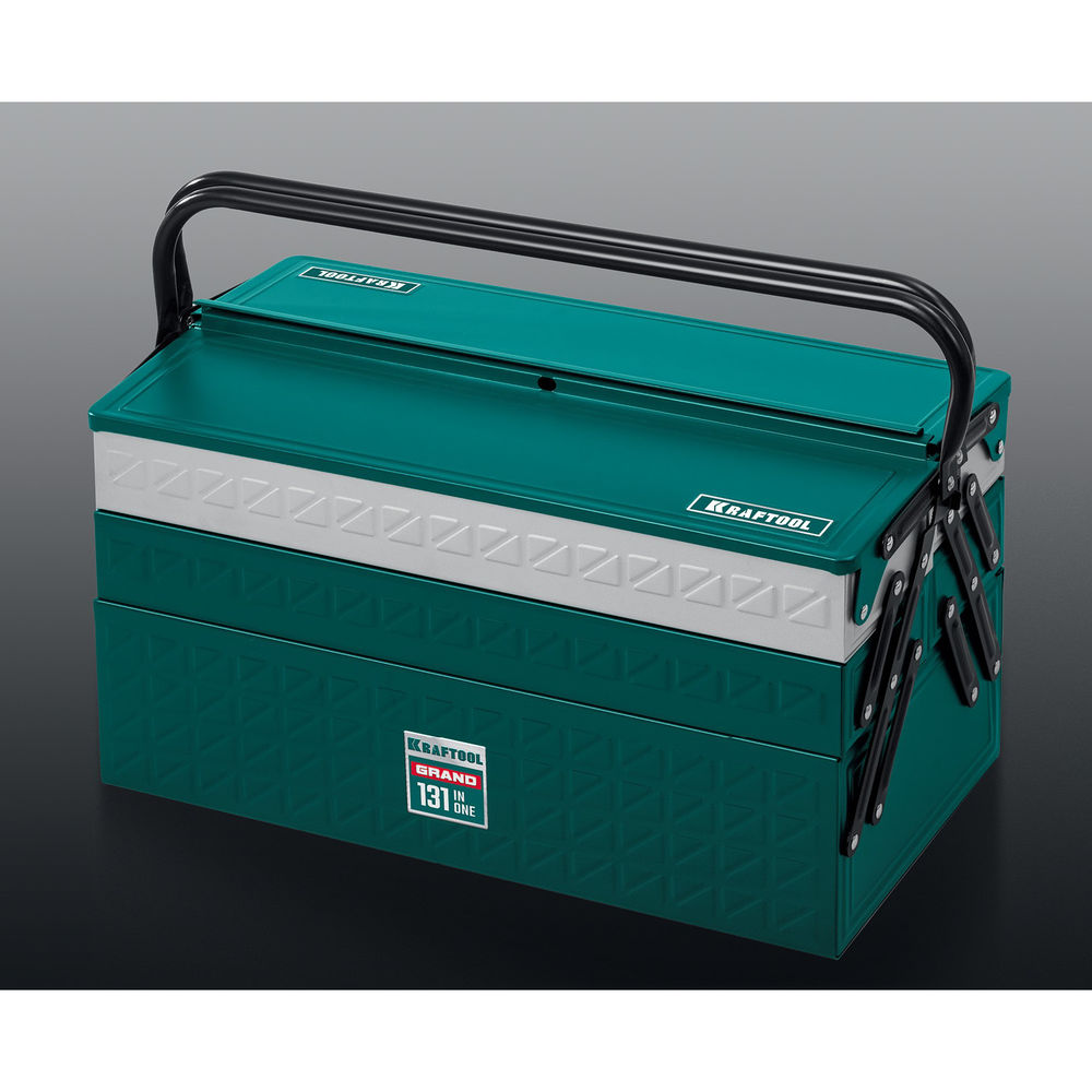 Набор инструмента универсальный 131 предм., (1/2+1/4) GRAND-131 KRAFTOOL 27978-H131