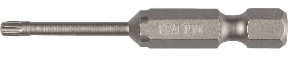 Торсионные биты X-Drive TX 10, 50 мм, 2 шт KRAFTOOL 26125-10-50-2