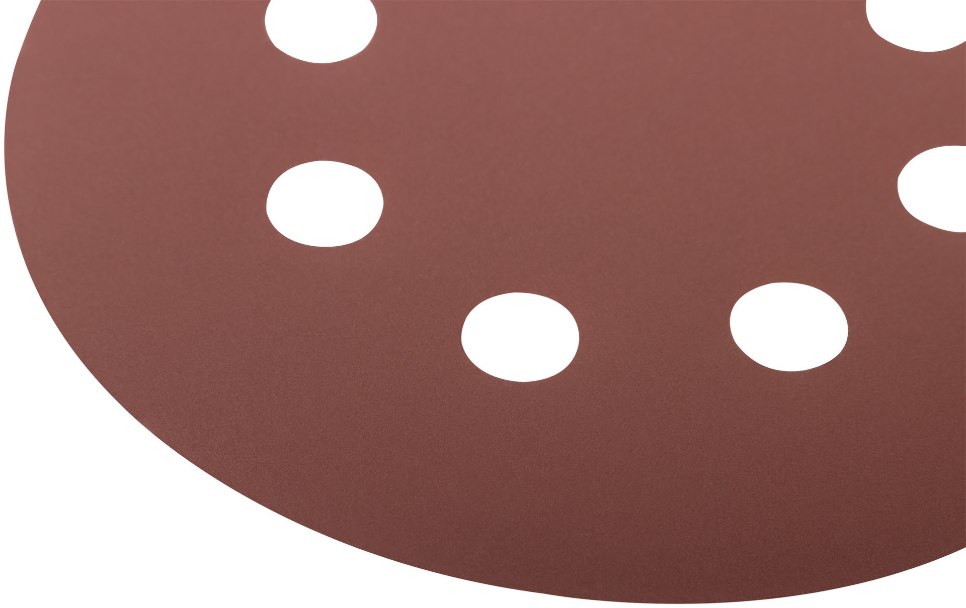 Круги шлифовальные с отверстиями (липучка), алюминий-оксидные, 125 мм, 5 шт. Р 1000 (39679)