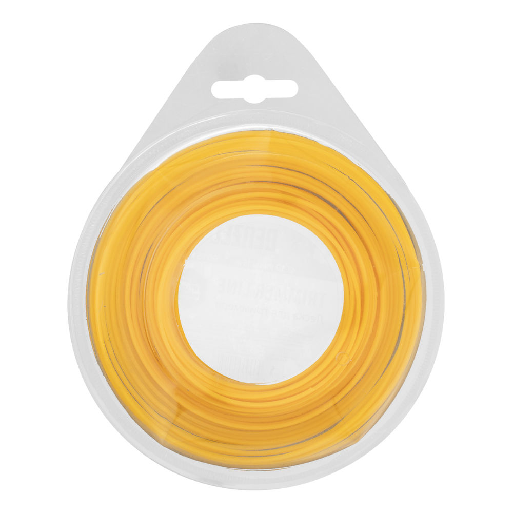 Леска для триммера квадратная, 1.3 мм х 15 м Denzel (96151)