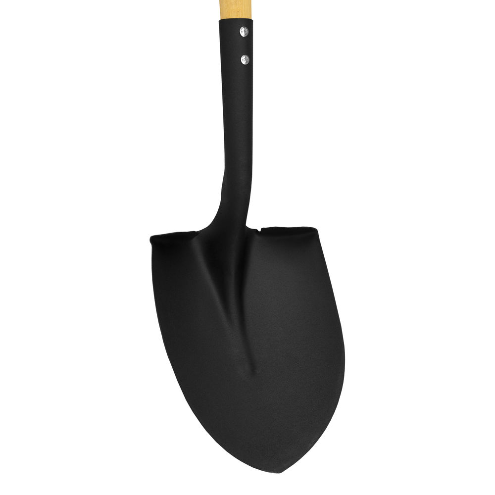 Лопата для сыпучих грузов, 215х285х1325 мм, деревянный черенок с пропиткой, Сибртех (6145655)