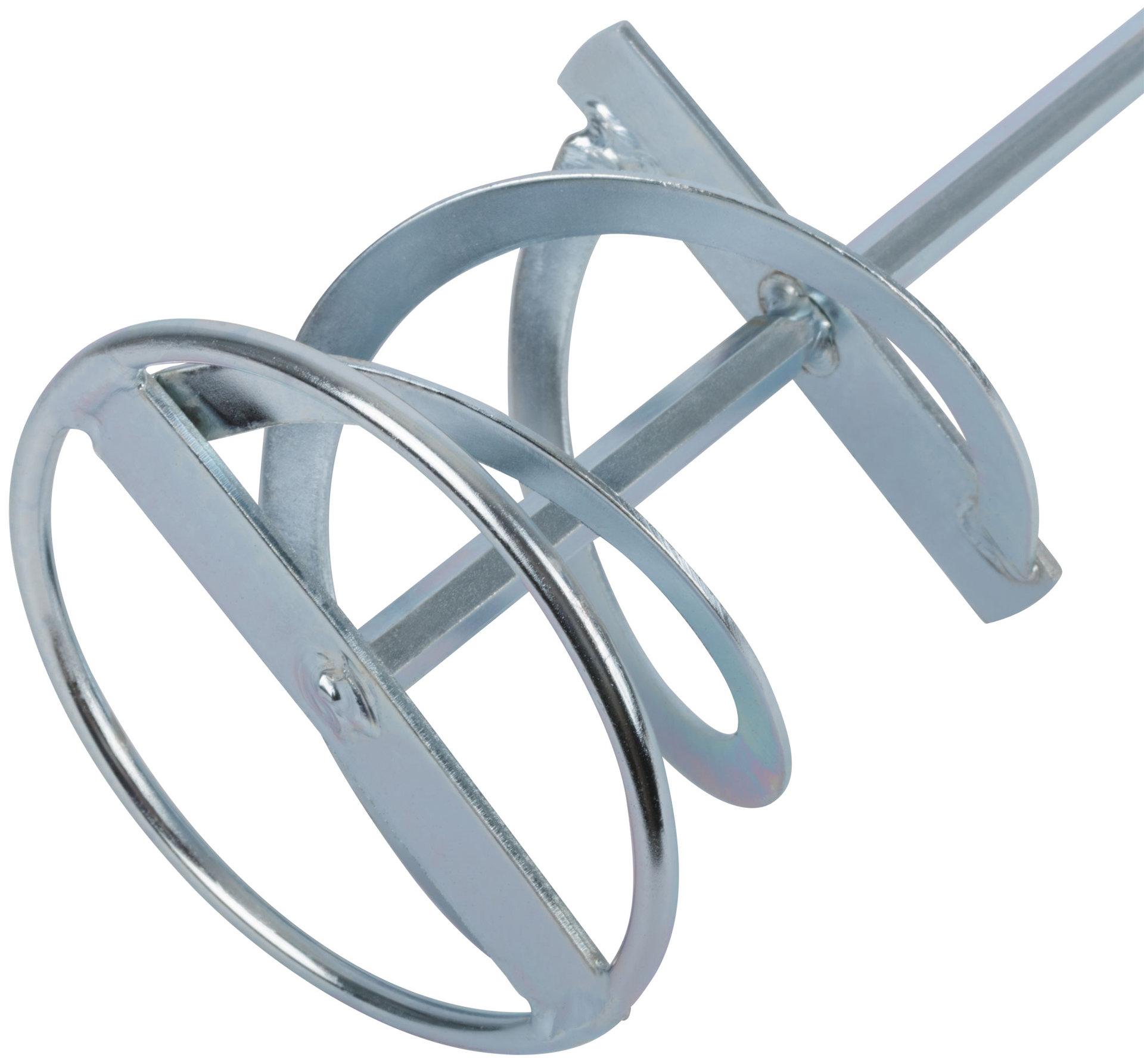 Миксер для строительных смесей оцинкованный Профи 120x600 мм (04252)