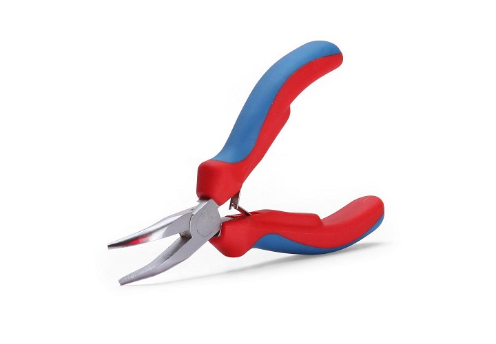 Мини-длинногубцы изогнутые Мастер 125 мм (КВТ) 78243