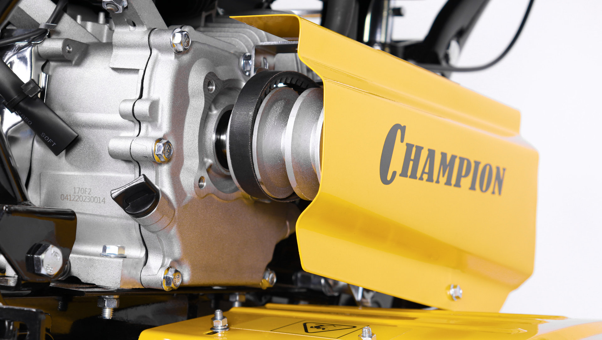 Мотоблок Champion BC8738 (7лс 3F/1R 81см 35см 6л 84кг, колеса 19х7.00-8 шкив) (BC8738)