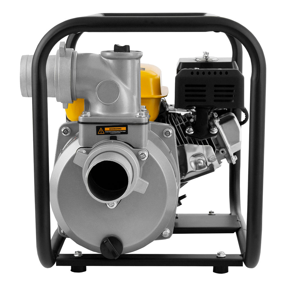 Мотопомпа бензиновая для чистой воды PX-80, 7 л.с, 3, 1000 л/мин, глубина 8 м, напор 30 м Denzel (99202)