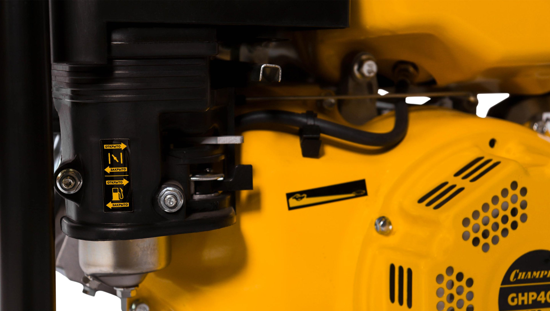 Мотопомпа CHAMPION GHP40-2 (1,5/1-2, 225л/мин 2/77,5м 9лс 6,5л 35,3кг) (GHP40-2)