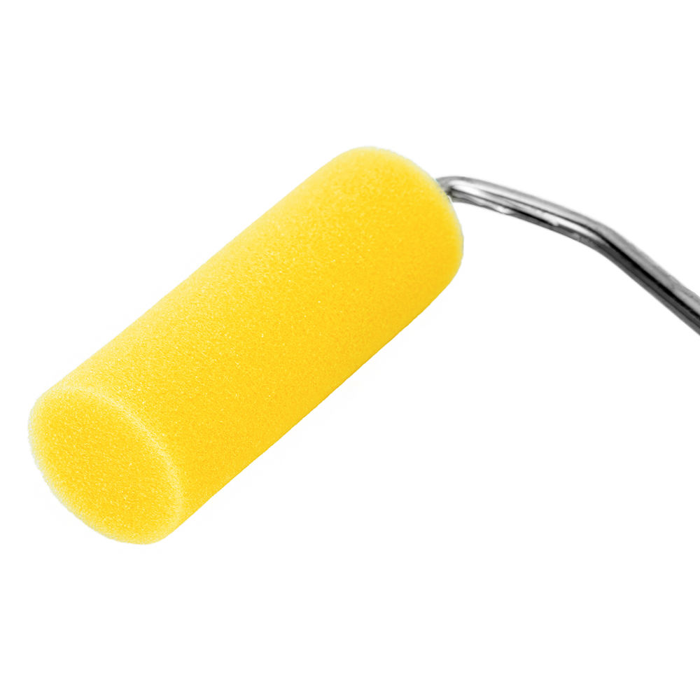 Набор мини-валиков Поролон, 100 мм, D 35 мм, D ручки 6 мм, 10 шт, 2 бюгеля Sparta (802835)