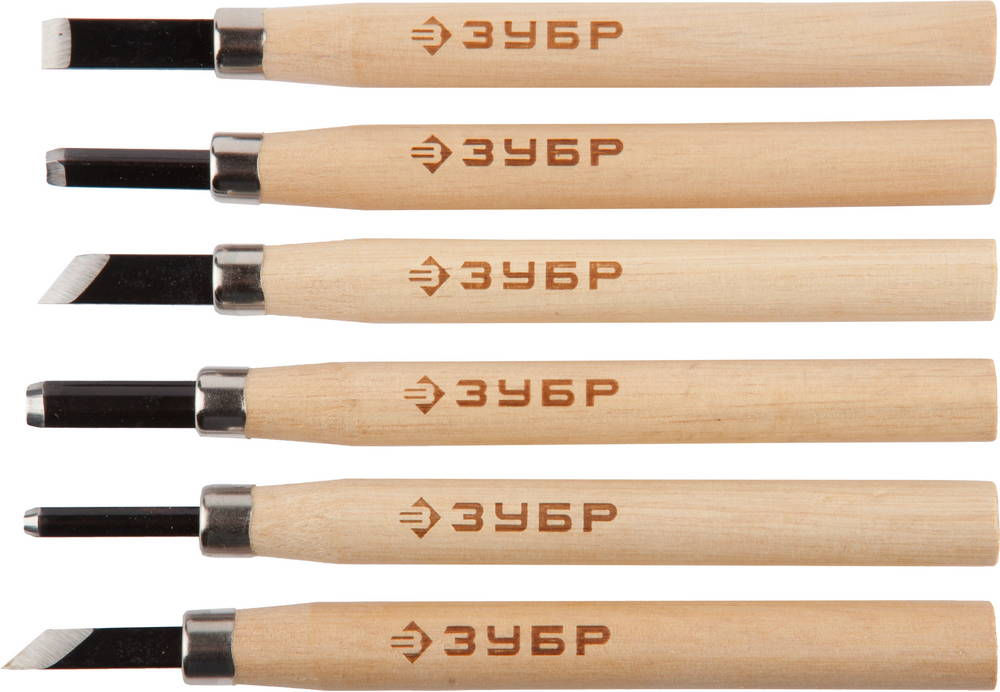 Набор резцов фигурных 6 предм Профессионал ЗУБР 18375-H6