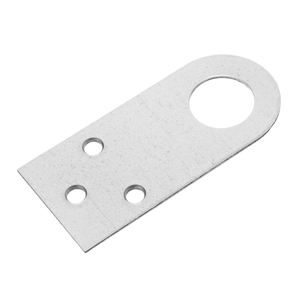 Проушина прямая, 2 мм, 90 х 40 мм, цинк Сибртех (46504)