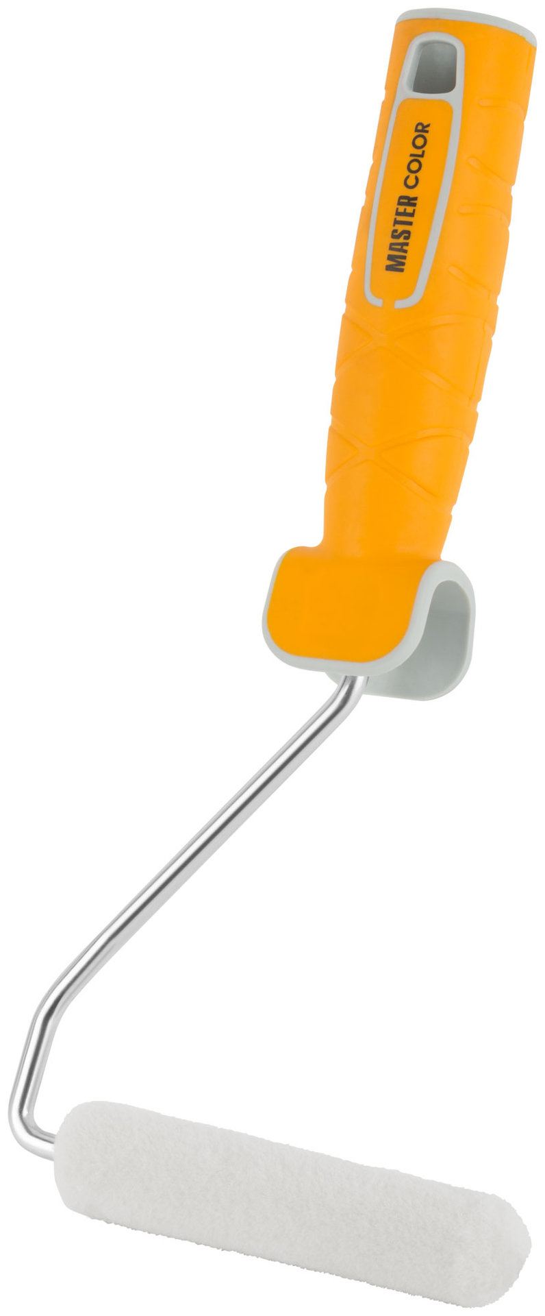 Ролик, ядро 15 мм, 100% велюр, ворс 5 мм, 2K-ручку 27 см, 100 мм (30-1117)