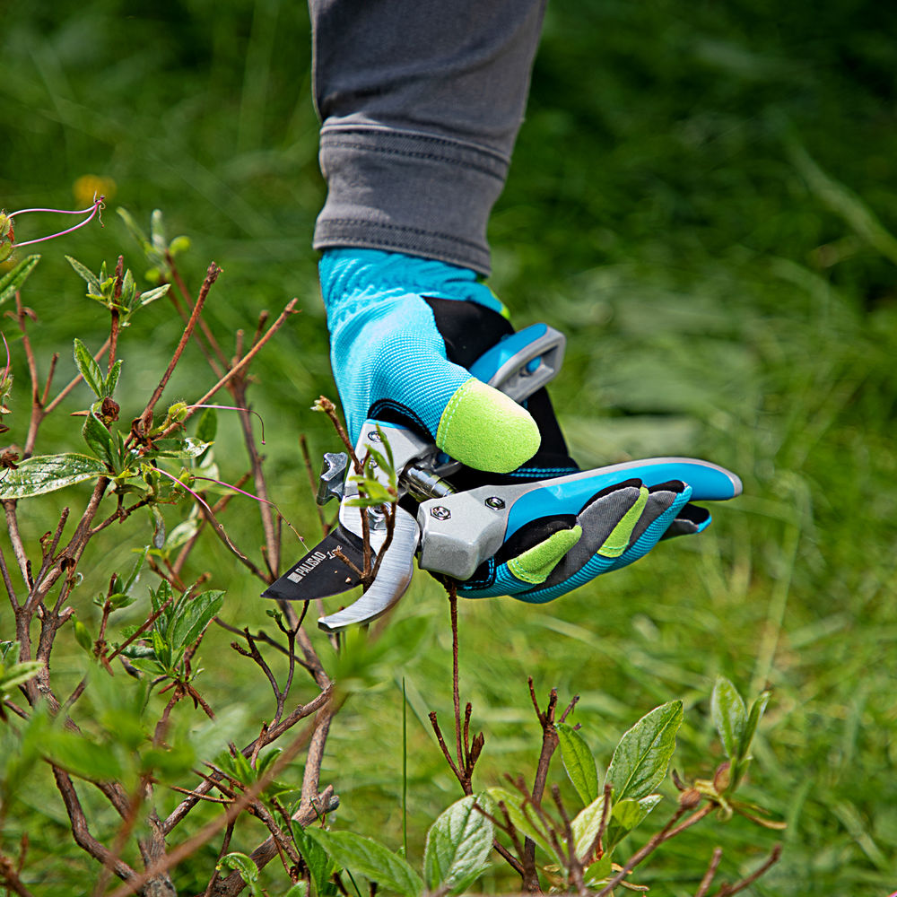 Секатор прямого реза, 205 мм, металлические обрезиненные рукоятки, Luxe, Palisad (60482)