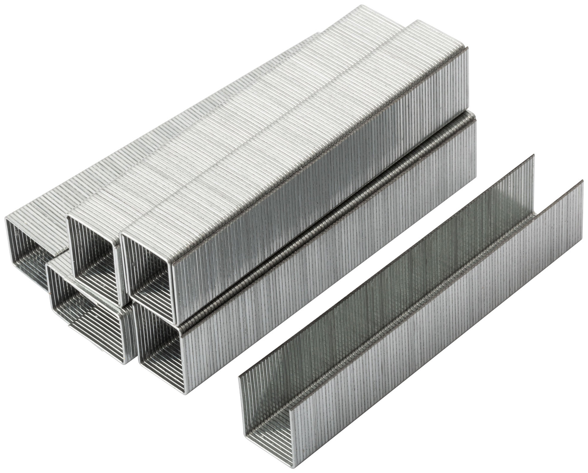 Скобы для степлера закаленные 11,3 мм х 0,7 мм, (узкие тип 53) 14 мм, 1000 шт. (31365)