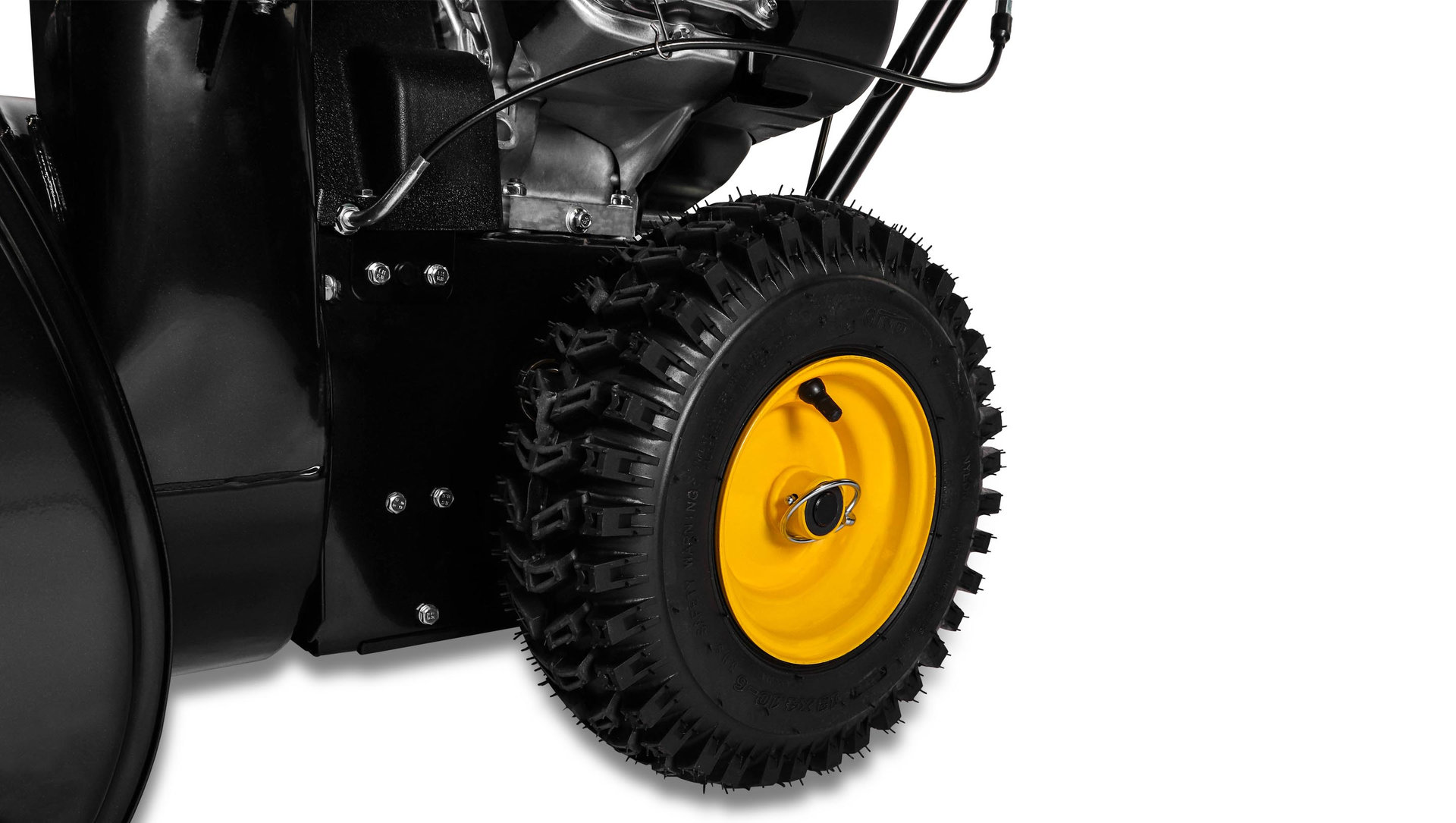 Снегоотбрасыватель CHAMPION ST656BS (6,5лс B&S950 56см 6F/2R колеса 3л, 77,5кг эл.стартер, фара) (ST656BS)