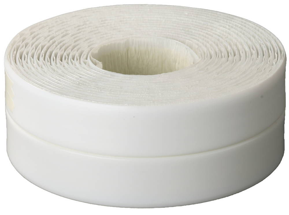 Лента бордюрная 3.35 м x 40 мм x 3.35 м, профиль L, белая, для ванн и раковин STAYER Professional 12341-20-20