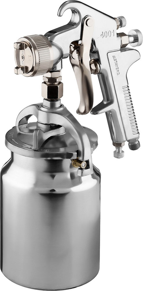 Краскопульт пневматический AirPro S, EA 1.4 мм, с нижним бачком STAYER Professional 06477-1.4