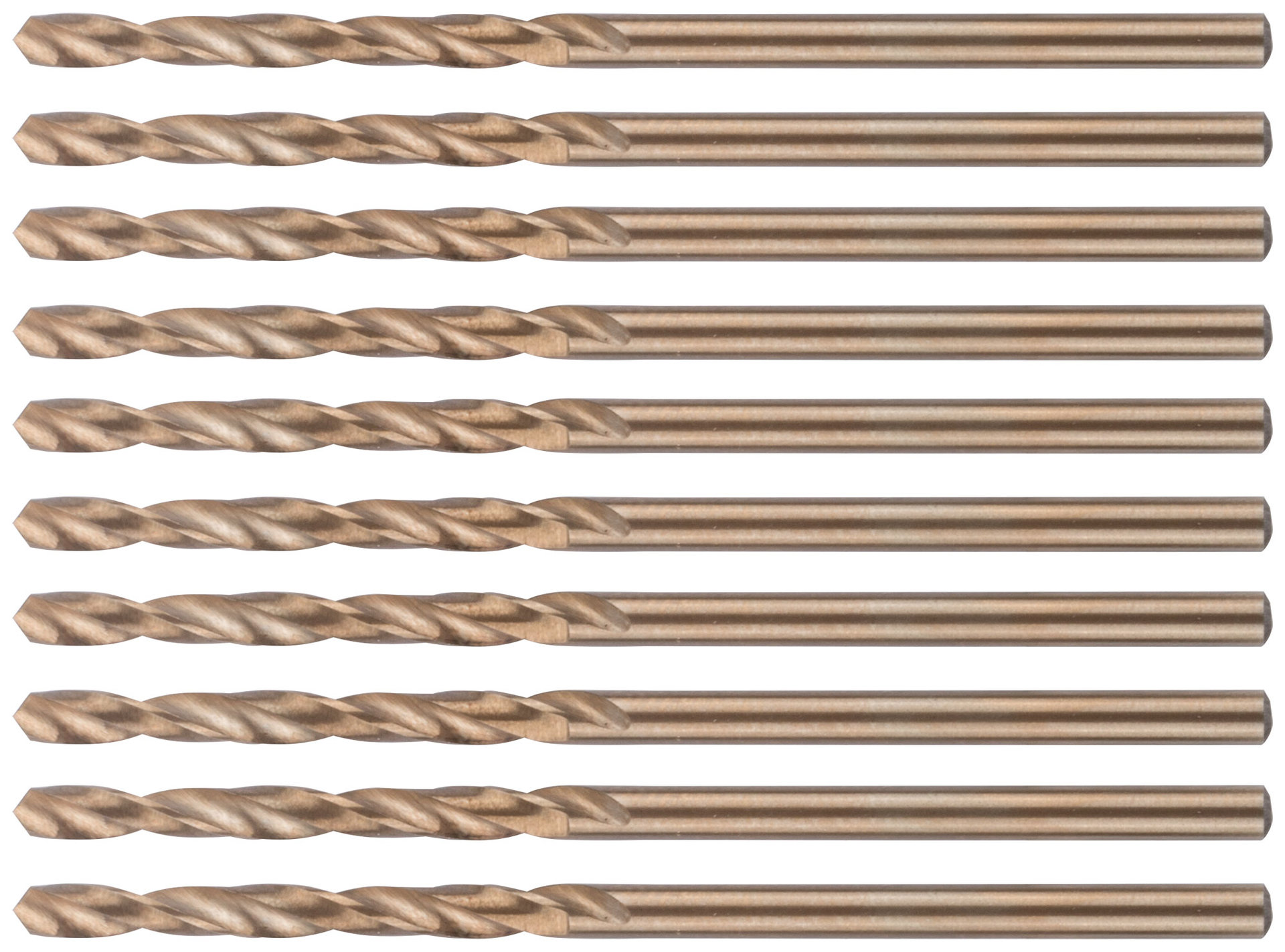 Сверло по металлу Cutop Profi с кобальтом 5%, 2,3 x 53 мм (10 шт) (48-23-10)