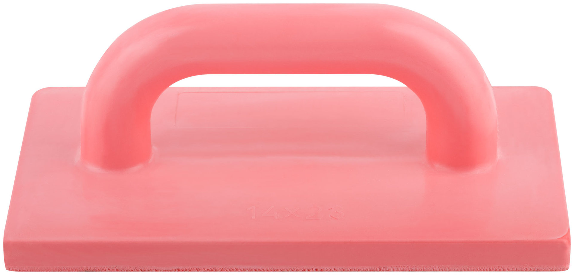 Терка полиуретановая облегченная красная 140х230 мм (05452)
