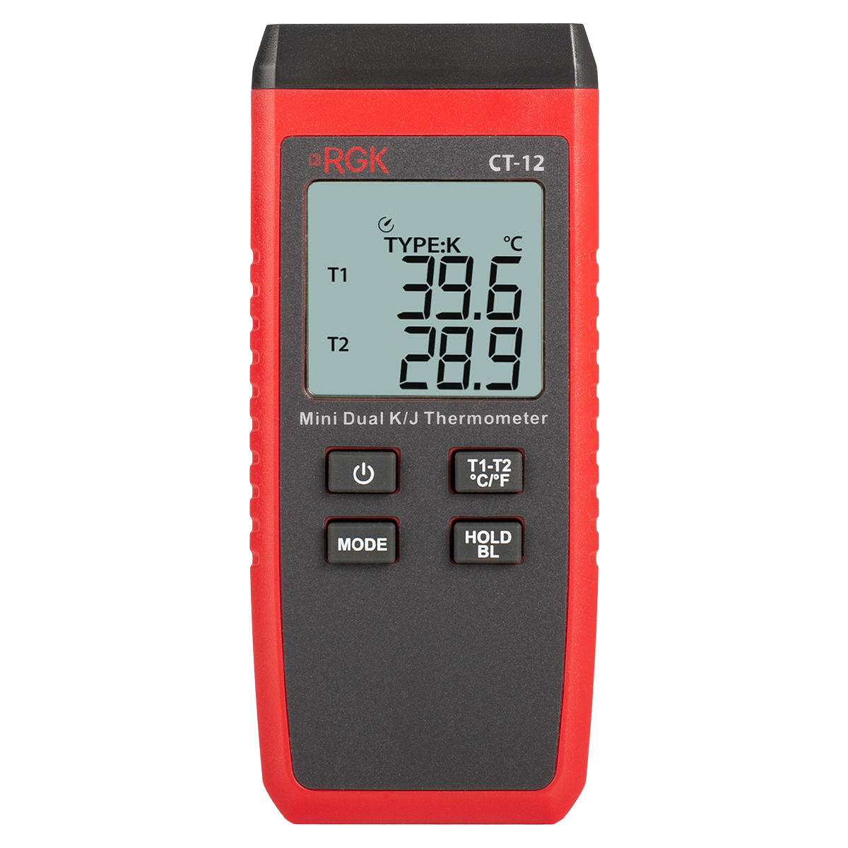 Термометр RGK CT-12 с погружными зондами температуры TR-10W